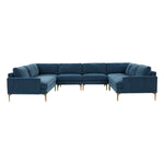 TOV Furniture Serena Velvet U-Shape Sectional Sofa