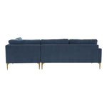 TOV Furniture Serena Velvet Large RAF Chaise Sectional Sofa