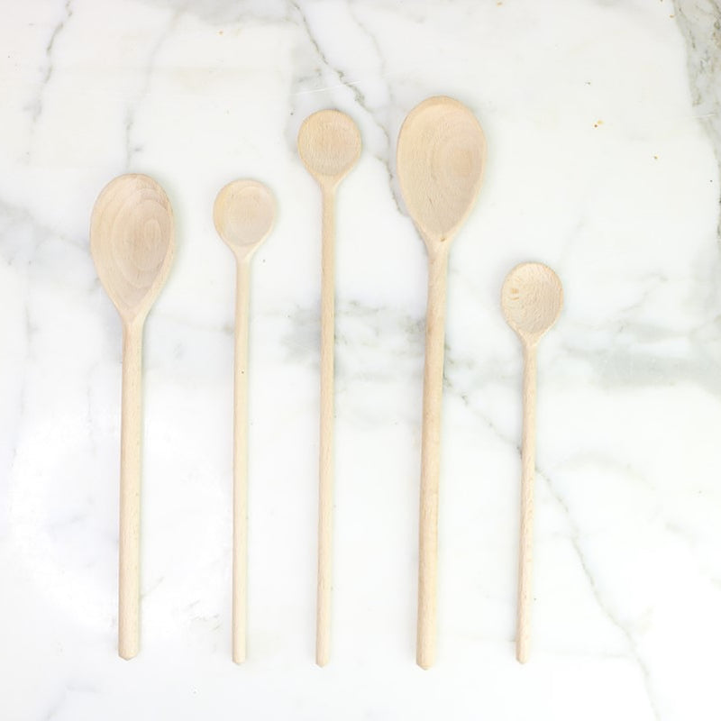 Etu Home Beechwood Cooking Spoon Set of 5