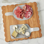 Etu Home Square Scalloped Cutting Board