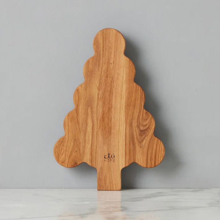 Etu Home Scalloped Tree Cutting Board