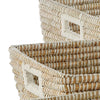 Rivergrass Rectangular Handle Basket Set of 3