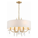 Crystorama Rollins Chandelier with Shades