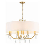 Crystorama Rollins Chandelier with Shades