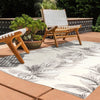 Tempaper & Co Pastel Palm Tropical Indoor/Outdoor Rug