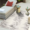 Tempaper & Co Pastel Palm Tropical Indoor/Outdoor Rug