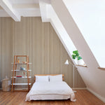 Tempaper & Co Reeded Wood Peel & Stick Wallpaper