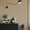 Tempaper & Co Reeded Wood Peel & Stick Wallpaper