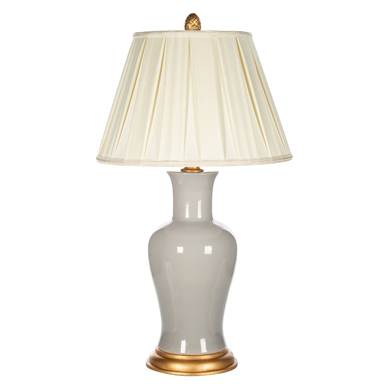 Bradburn Home Amelie Gray Couture Table Lamp