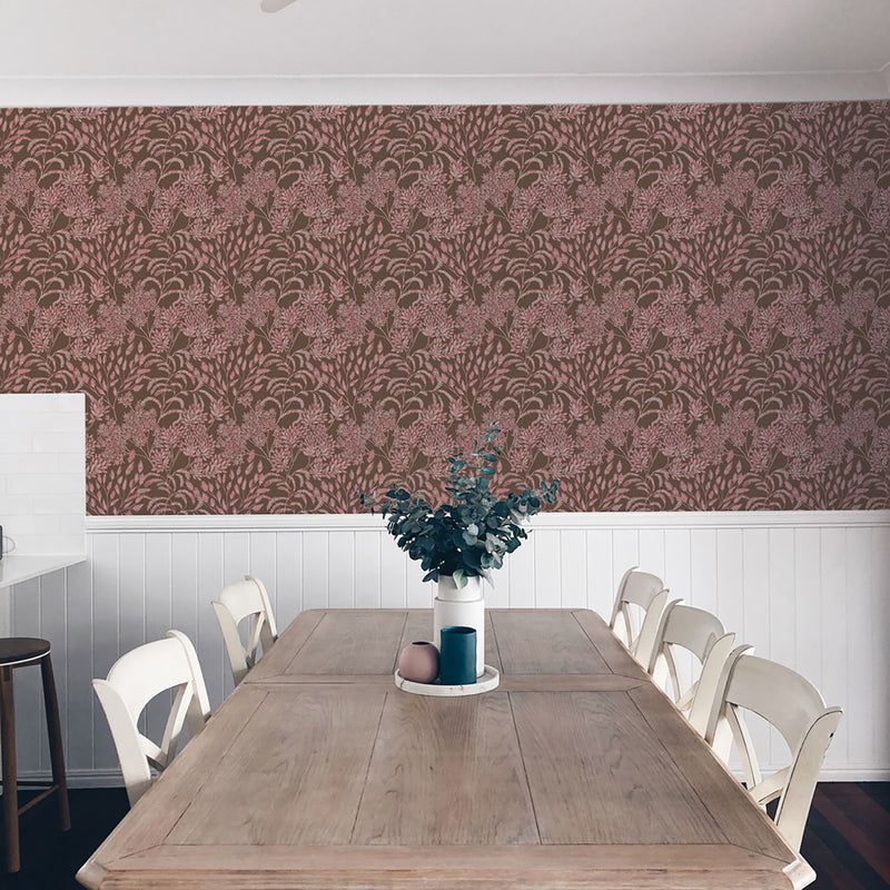 Tempaper & Co Stencil Foliage Non-Pasted Wallpaper