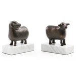 Villa and House Sheep Bookend Set of 2