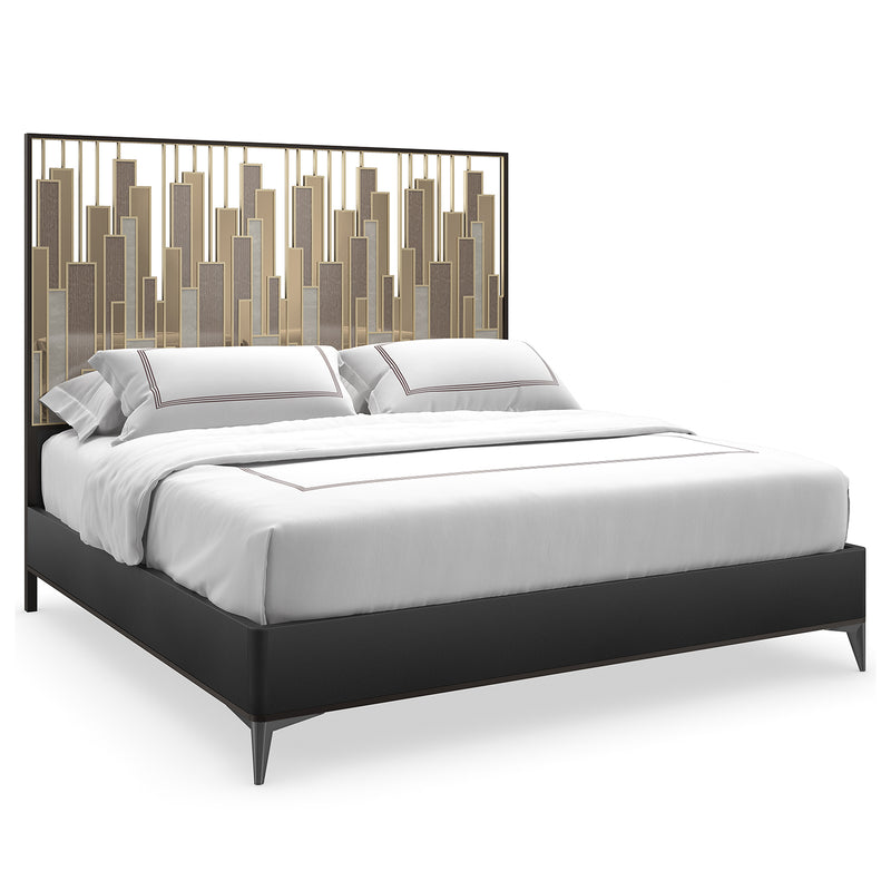 Caracole Cityscape King Bed - Final Sale