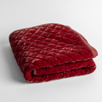 Bella Notte Silk Velvet Quilted Baby Blanket