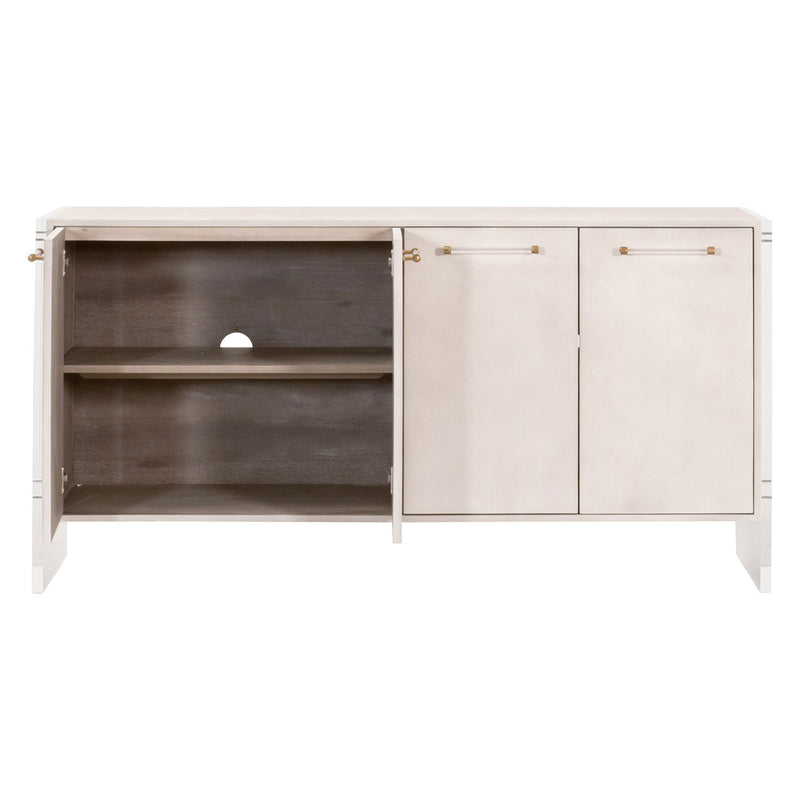 Sonia Shagreen Media Sideboard