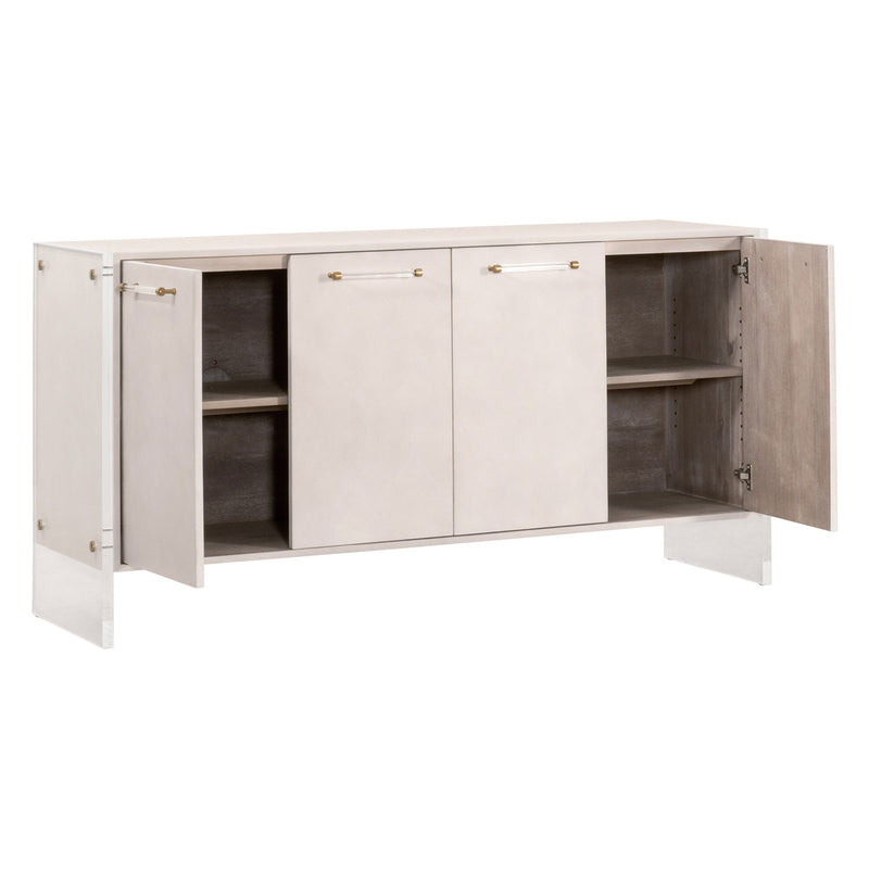 Sonia Shagreen Media Sideboard