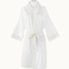 Peacock Alley Soprano Trim Sateen Bathrobe