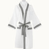 Peacock Alley Soprano Trim Sateen Bathrobe