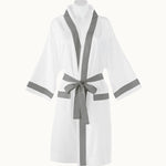 Peacock Alley Soprano Trim Sateen Bathrobe