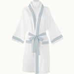 Peacock Alley Soprano Trim Sateen Bathrobe