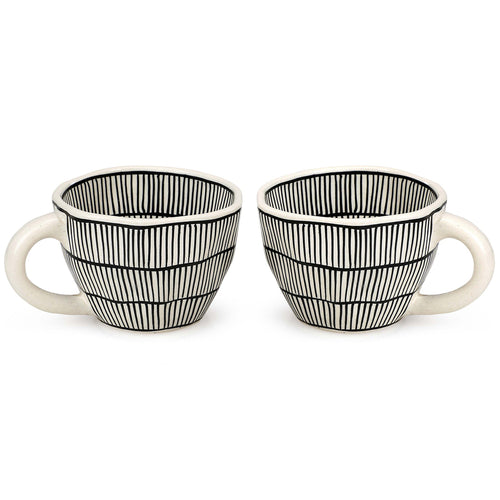 Emory Ceramic Cup Set of 2