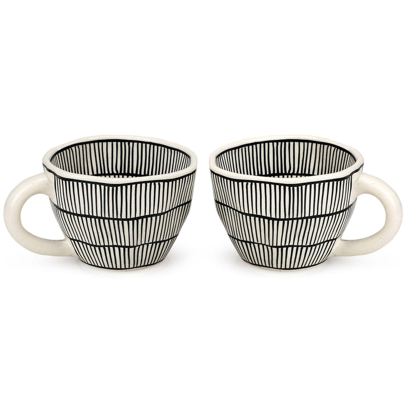 Emory Ceramic Cup Set of 2