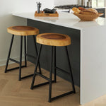 Phillips Collection Chuleta Round Bar Stool