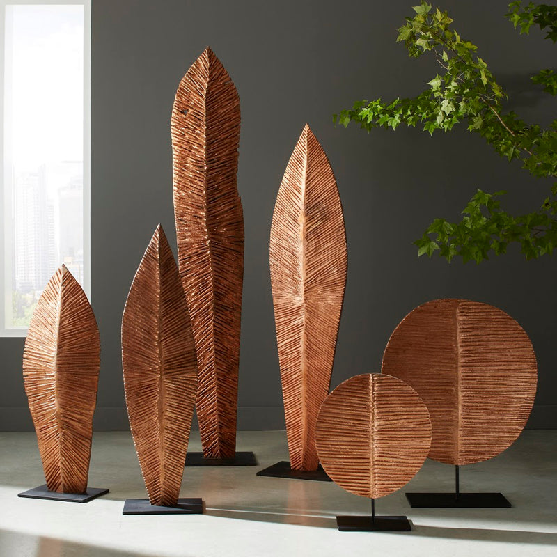 Phillips Collection Carved Leaf on Stand