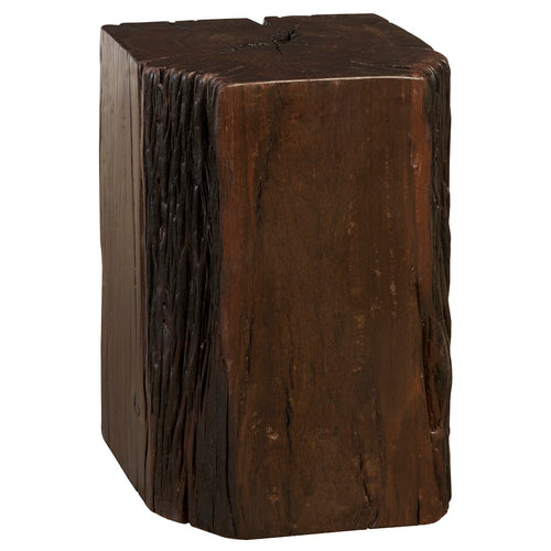 Phillips Collection Black Wood Stool