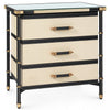 Villa and House Toulon 3-Drawer Side Table