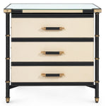 Villa and House Toulon 3-Drawer Side Table