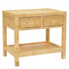 TOV Furniture Amara Rattan Nightstand