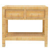 TOV Furniture Amara Rattan Nightstand