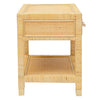 TOV Furniture Amara Rattan Nightstand