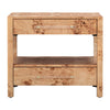 TOV Furniture Brandyss Burl Nightstand