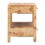 TOV Furniture Brandyss Burl Nightstand