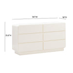 TOV Furniture Sagura 6 Drawer Dresser