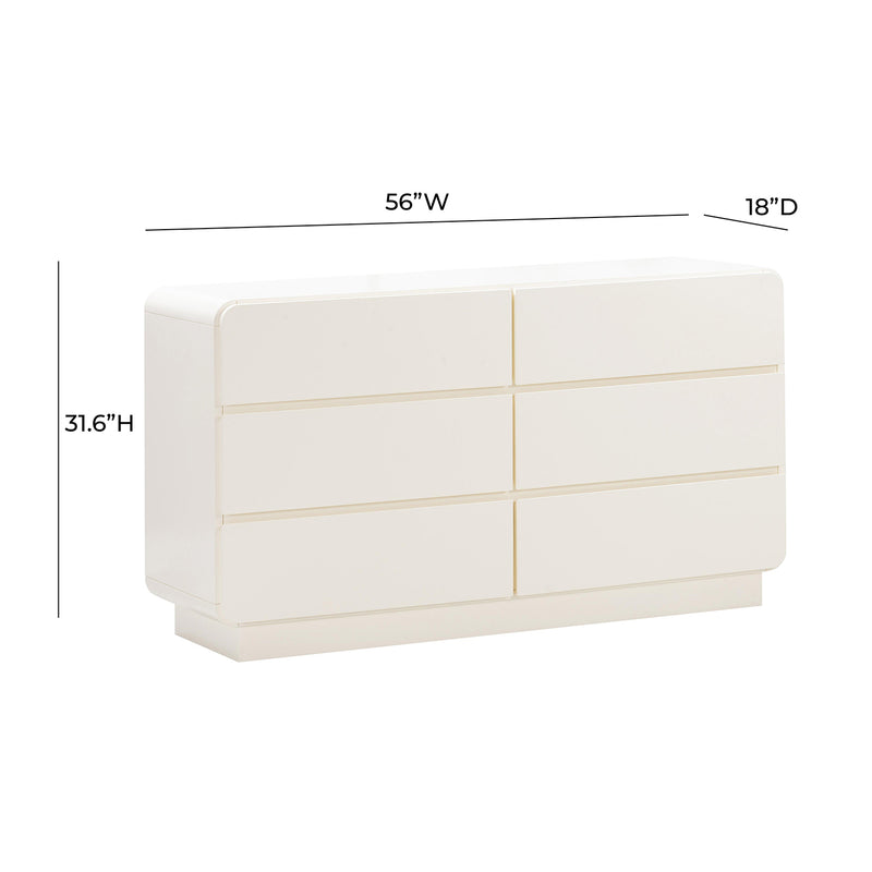 TOV Furniture Sagura 6 Drawer Dresser