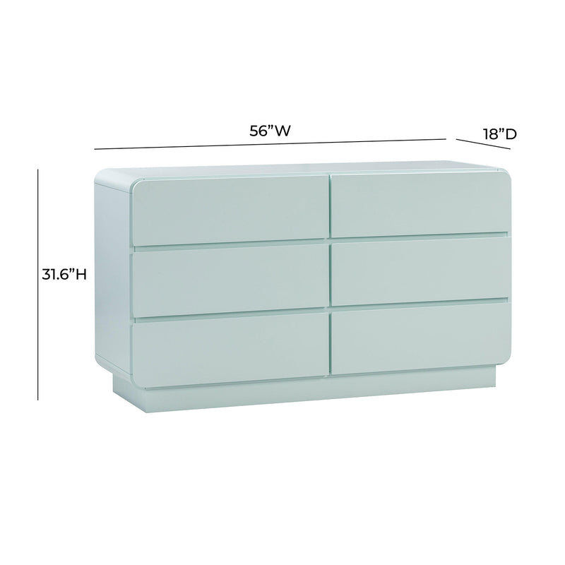 TOV Furniture Sagura 6 Drawer Dresser