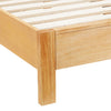 TOV Furniture Grappa Natural Wood & Rattan Bed