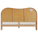 TOV Furniture Grappa Natural Wood & Rattan Bed