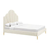 TOV Furniture Bianca Velvet Bed