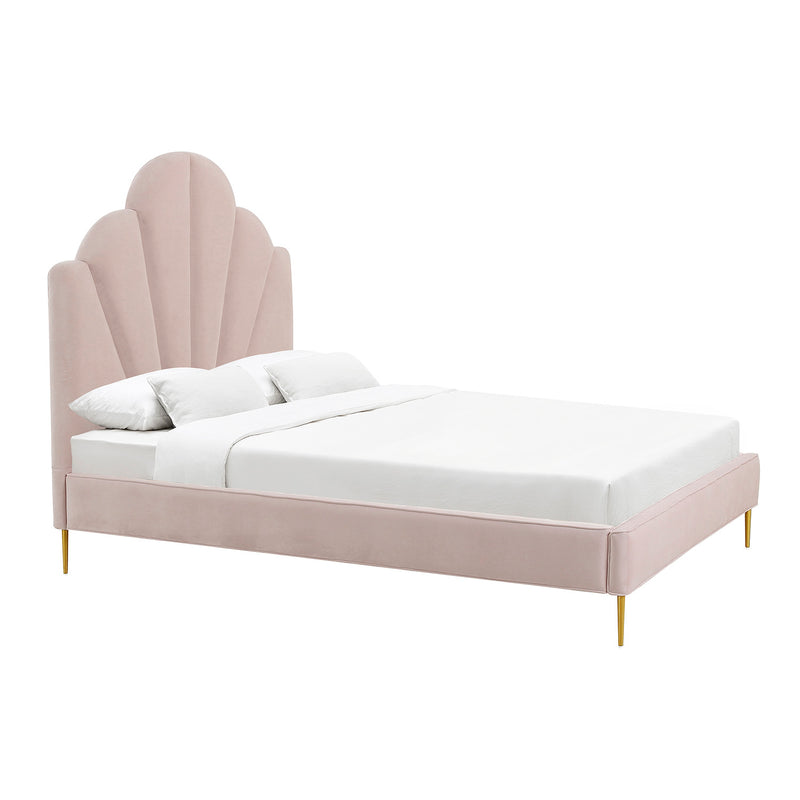 TOV Furniture Bianca Velvet Bed