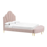 TOV Furniture Bianca Velvet Bed