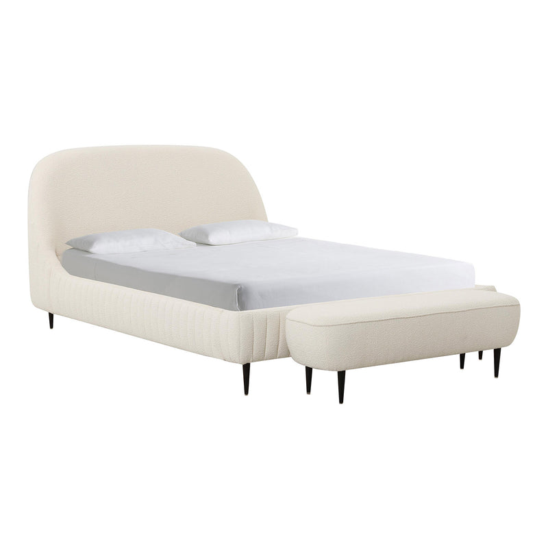 TOV Furniture Denise Boucle Bed