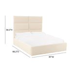 TOV Furniture Eliana Velvet Bed