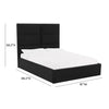 TOV Furniture Eliana Velvet Bed