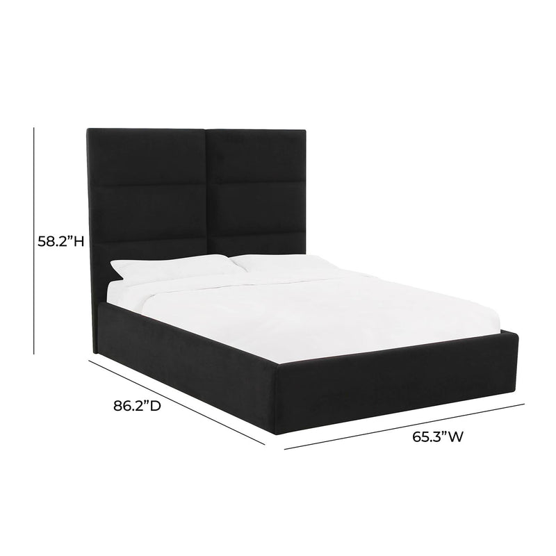 TOV Furniture Eliana Velvet Bed