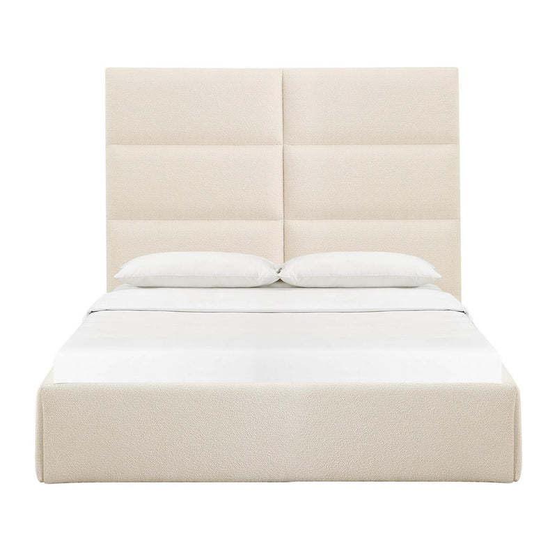 TOV Furniture Eliana Boucle Bed