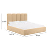 TOV Furniture Palani Velvet Bed