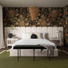 TOV Furniture Palani Boucle Bed with Wings